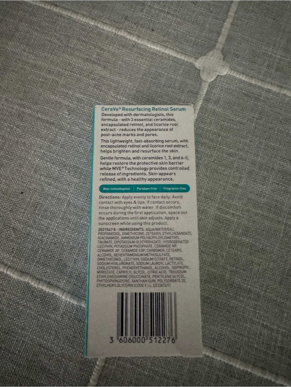 CeraVe gentle retinol